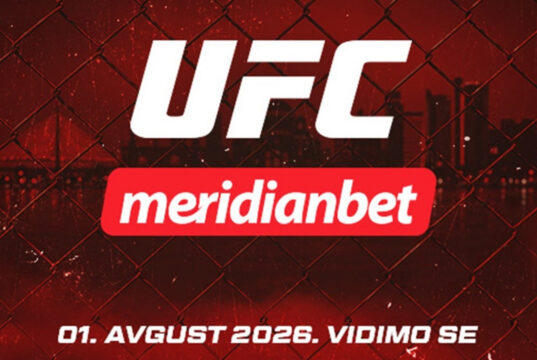 KRUNA DECENIJSKE PODRŠKE: Meridianbet uz UFC spektakl u Beogradu nakon 10 godina ulaganja u srpski MMA KRUNA DECENIJSKE PODRŠKE: Meridianbet uz UFC spektakl u Beogradu nakon 10 godina ulaganja u srpski MMA