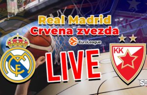 (UŽIVO) Real Madrid – Crvena zvezda (UŽIVO) Real Madrid - Crvena zvezda
