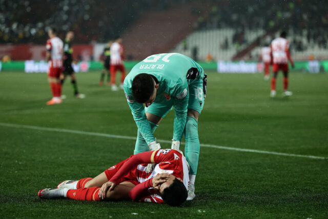 Defanzivne froncle! Odbrana Crvene zvezde još uvek slavi Novu godinu...(VIDEO)