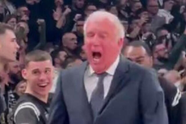 Najluđa proslava Željka Obradovića od kada je trener Partizana!