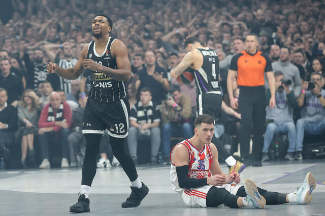 Košarkaš Partizana smatra da Sterling Braun nije napravio faul! (Foto)