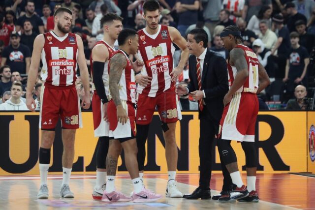 Crvena zvezda igra tri utakmice zaredom kod kuće! Ovo je raspored crveno-belih do kraja Evrolige (Foto)