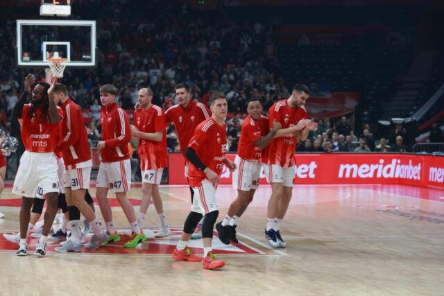 Evo kada Crvena zvezda kreće plej-in i u borbu za top osam (Foto)
