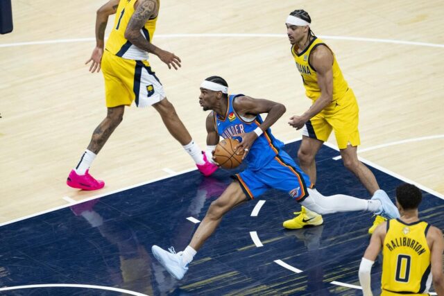 Košarkašima Indijane "zadrhtale ruke" kada je bilo najvažnije, Šej doneo Oklahomi brejk i 2:2