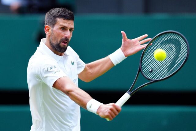 Novak Đoković preko Kecmanovića do 100. pobede u Londonu i osmine finala (Foto)