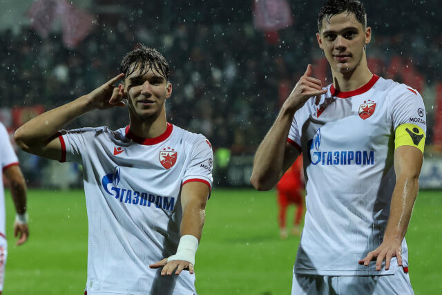 Rutinska pobeda Crvene zvezde u Kruševcu posle 54 minuta prvog poluvremena (Video/Foto)