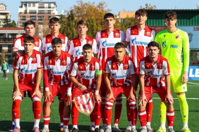 Italijanski, belgijski i holandski skauti videli dve magije novog talenta Crvene zvezde (Video)