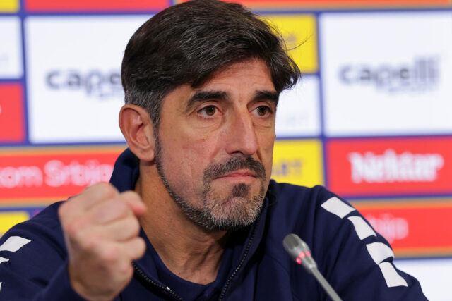 Veljko Paunović - konferencija pre Englesku