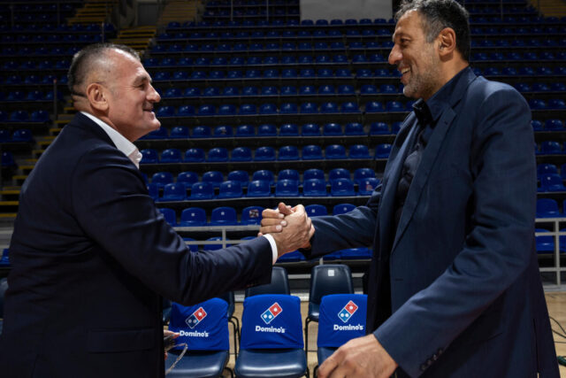 Vlade Divac na treningu košarkaša Partizana (oto)