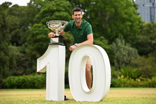 Novak Đoković i još četvoro srpskih predstavnika na Australijan openu